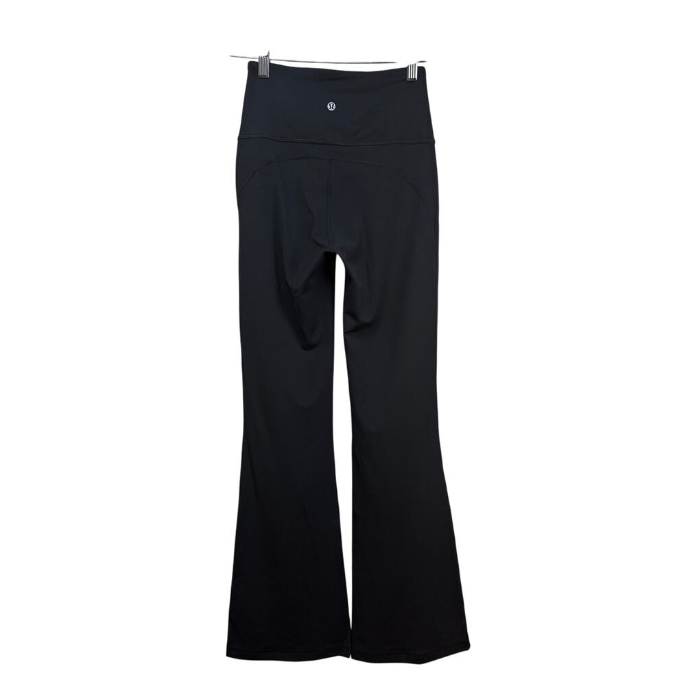 New LULULEMON Groove Super-High-Rise Flare Nulu Pant Sz 4 - Picture 3 of 12